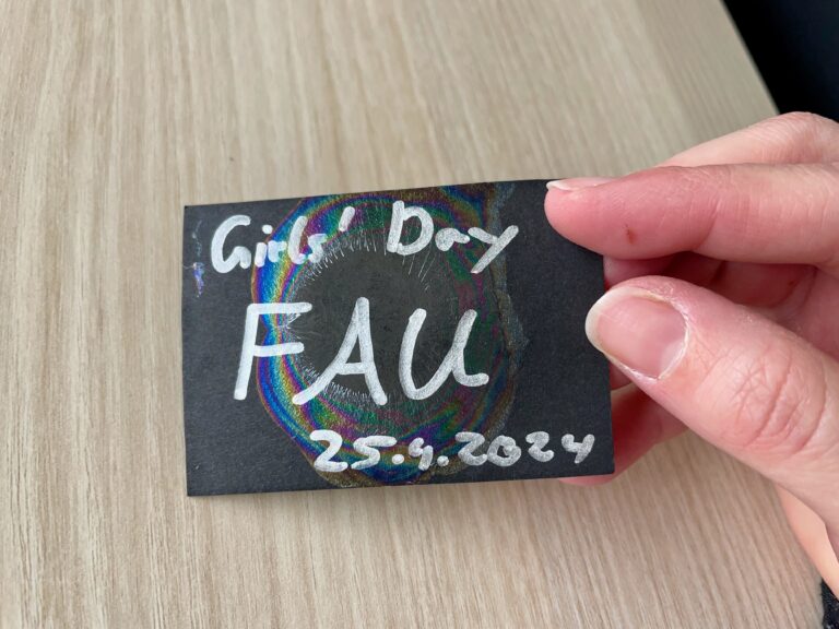 Der Girls’ Day 2024 am Department Chemie- und Bioingenieurwesen