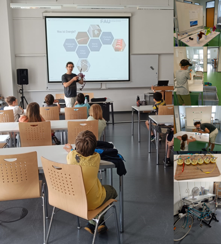 Rückblick: Kinderuni am Lehrstuhl für Energieverfahrenstechnik