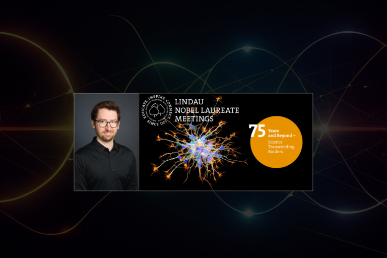 Große Ehre: Dr. Lucas Kreiß für die 75. Lindauer Nobelpreisträgertagung ausgewählt