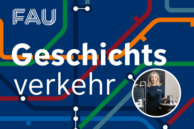 Prof. Dr. Kathrin Castiglione im FAU‑Podcast „Geschichtsverkehr“